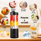 BlendGo™ Portable Blender + Kit de Popotes Premium GRATIS