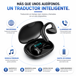 MoveBuds Translate™ | Audífonos Traductor IA