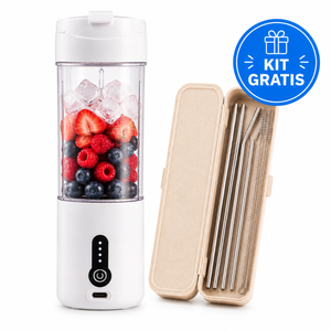 BlendGo™ Portable Blender + Kit de Popotes Premium GRATIS