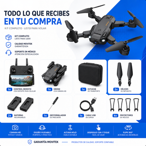 AeroX™ Dúo 4K | 2 Drones por el Precio de 1