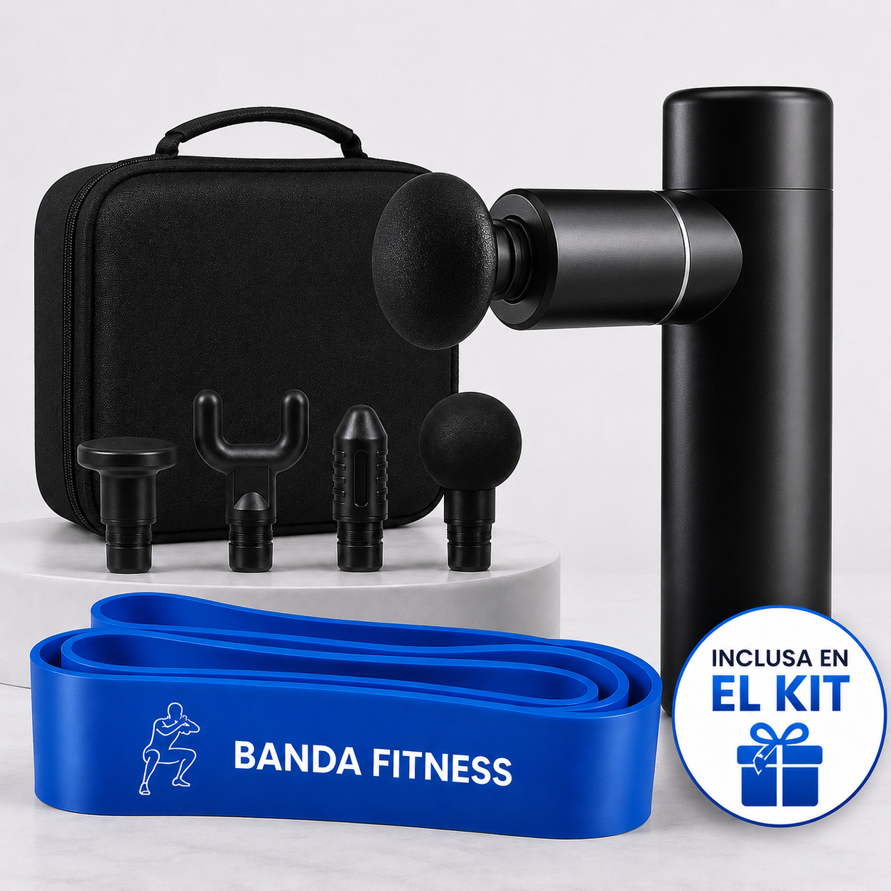 RelaxGun™ Mini Kit Premium + Banda Fitness GRATIS